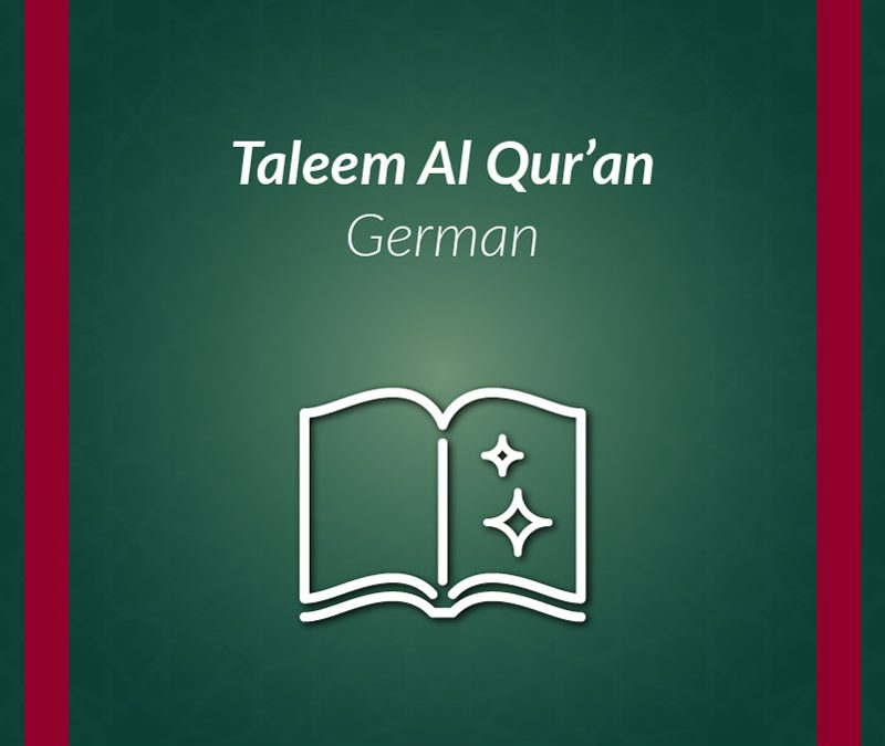 Taleem Al-Qur’an German eLearning