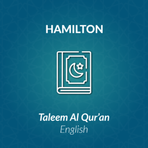 DL-Taleem al-Qur’an English Certificate Course for Hamilton